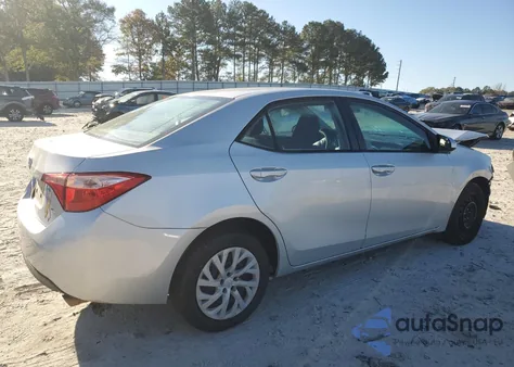 2017 Toyota Corolla L z USA, uszkodzony, nr VIN 2T1BURHE1HC929536